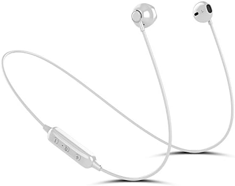 Wireless Headphones,V4.1 Magnetic Bluetooth Earbuds Stereo Noise Canceling Sport Earphones Sweatproof Headset w/Mic Compatible iPhone X/8/8 plus/7/6, Samsung S9/S8/S6 Note 8/7 and Android Smartphones