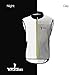 ReflecToes Reflective Windbreaker Vest for Running and Cycling. Lightweight and Durable Mens Jacket Designed with Intelligent Stretch Fabric and BioMotion Technology for Maximum Visibility