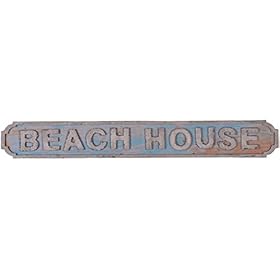 Beach House Sign Wooden Beach Themed Framed Wall Art Decor for Home Rustic Vintage Summer Ocean Large Hanging Decorative… 31%2B39JnNzNL. SS280