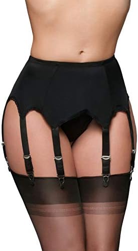NDL3 Women's Garter Belt 8 Strap Suspender Belt