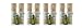 Paddywax Candles Eco Collection Aromatherapy Reed Oil Diffuser Set, Bamboo & Green Tea