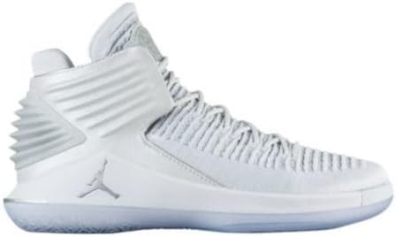 Amazon ナイキ ジョーダン メンズ Jordan Xxxii 32 Pure Platinum バッシュ Pure Platinum Hyper Royal 28 5 並行輸入品 バスケットボール