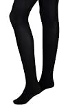 Intimate Portal Women Adjustable Maternity Opaque Tights Black