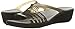 Crocs Women's Isabella Mini Wedge Sandal, Black/Smoke, 9 M US