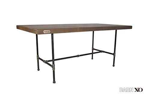 Dining Table, Kitchen Table, family rom Table, Industrial Rustic Mix, Barn Wood, Reclaimed 2.5" thickness Fast Shipping