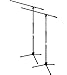 On-Stage Stands Tripod Mic Stand with Boom 2-Pack
