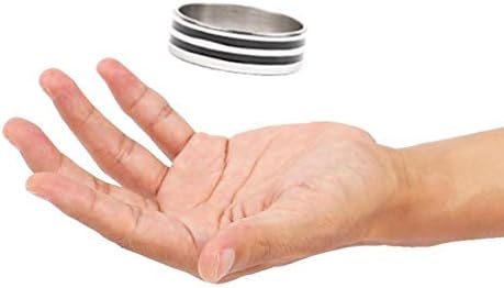 gaibian Flow Rings Magic Rings-Amazing Magic Science Toy,Magic Floating Ring Magic Tricks Invisible Magic Gimmick Magician Rings Stage Illusion Mentalism Magic Toys,Style Random