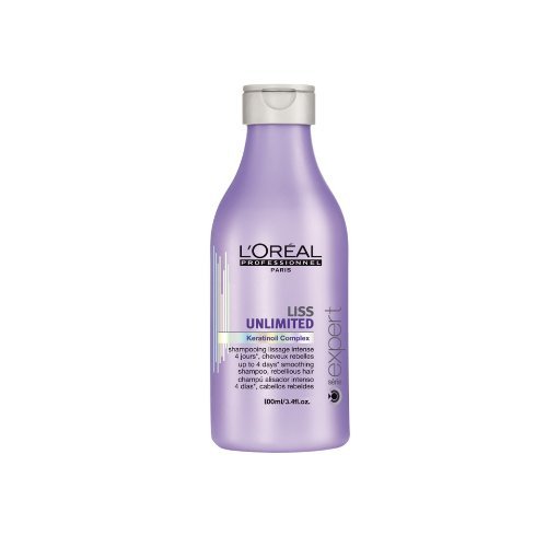 L oreal Liss Unlimited Keratin Oil Complex Shampoo 100ml/3.4oz