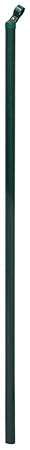NIEDERBERG METALL Zaunstrebe 130 cm Stützstrebe Ø 34 mm Gartenzaun-Strebe inkl. Abdeckkappe mit Kabel-Schelle Zaunpfahl Zaunp