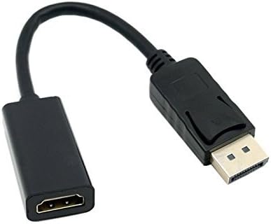 DEVOTION DisplayPort DP Male to HDMI /F digital Audio Video Convertor adapter cable 25CM