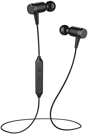 Bluetooth Headphones, Topioneer Bluetooth 4.1 Noise Cancelling Sweatproof Stereo Sport Magnetic Wireless Earphones Earbuds for Running, Gym Workout and for iPhone, Samsung and Android Smartphones