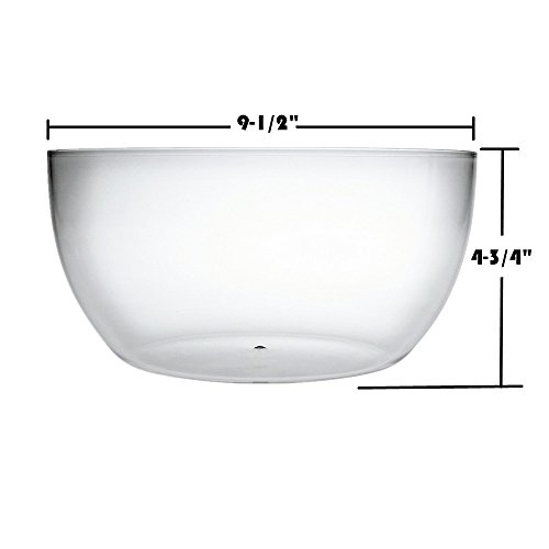 image for Bekmore Large Acrylic Mixing And Serving Bowls, Great for Serving Sala