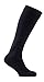 SEALSKINZ Unisex Waterproof Cold Weather Knee Length Sock, Black/Anthracite, One Size