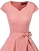 DRESSTELLS Vintage Dress for Women, 1950s Retro Cocktail Prom Dress, 50s 60s Pinup Wedding Tea Party Short Dress
