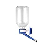 Choco Nose H128 Patented No Drip Small Animal Water Bottle. Best Water Bottle for Small Pet/ Bunny/ Ferret/ Hamster/ Critter. BPA Free. 11.2 Oz. Nozzle Diameter: 10mm (Blue)