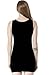 Moxeay Womens Extra Long Stretch Cotton Tank Top (Medium,Black)