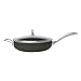 Chantal Copper Fusion 11-Inch Covered Saute Skillet, Onyx