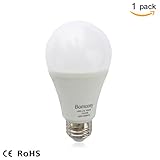 Bomcosy 7W A19 E26 LED Bulbs, 60 Watt Incandescent Bulbs Equivalent,650 Luminous,220 Degree Wide Beam Angle,E26 Base,Not Dimmable,6000K Daylight White,Pack of 1 Unit