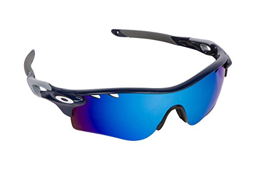 New SEEK OPTICS Replacement Lenses Oakley VENTED RADARLOCK PATH - Polarized Blue Mirror