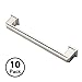 Alzassbg 10 Pack Brushed Satin Nickel Cabinet Pulls, 5 Inch(128mm) Hole Center Cabinet Handles Kitchen Pulls for Cabinets and Drawer AL3071SN