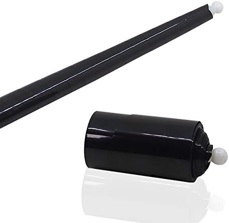 Amazon Com Enjoyer Plastic Vanishing Cane Magic Wand Magicians Wand Disappearing Cane To Silk Close Up Magic Tricks Stage Accessories Black Toys Games