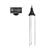 GAMA SONIC GS-6KIT Hanging Solar Accent Light Outdoor Spotlight Kit, Ideal for Baskets, Black