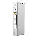 KAKAKA Aluminum Cigarette Case Box Holder for Slim Cigarette (100mm) with USB Rechargeable Cigarette Lighter (Silver)