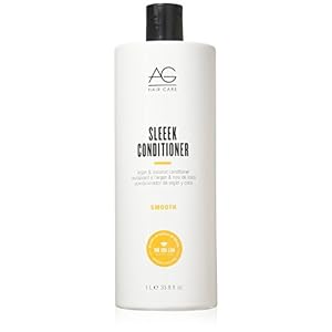 AG Hair Smooth Sleeek Argan & Coconut Conditioner, 6 Fl oz