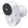 Security Camera Outdoor, Samzuy Wireless WiFi Night Vision1080P HD Home Rechargeable 10000mAh Surveillance Cameras…