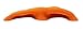 Atomik Climbing Holds XXL Double Hander Sandstone Roof Jug in Orange