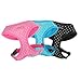 Puppia Dotty Dog Harness Over-The-Head No Pull No Choke Walking Training Adjustable for Small & Medium Dog, Large, Black