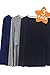 Smallshow Women's 3 Pcs Maternity Nursing Tops Breastfeeding Clothes Navy-Black-Grey Medium