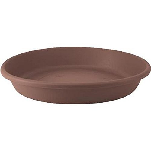 Classic Pot Saucers, 13-7/8" outside dimension, chocolate