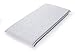 Big Oshi Waterproof Baby Bassinet/Cradle Mattress, White, 17 x 35 x 2 Inch