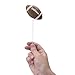 Prextex Football Lollipops - Kids Sports Ball Suckers for Birthday, Sports Event or Football Party Favor - Pack of 12 (1 Dozen)
