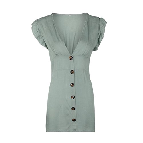 image for TLoowyTM TLoowy™ Women Summer Dress, 2018 Sexy Deep V-Neck Sleeveles