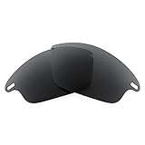 Revant Polarized Replacement Lenses for Oakley Fast Jacket Stealth Black