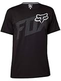 Fox Racing Mens Condensed Tech Short-Sleeve Shirt Large Black