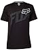 Fox Racing Mens Condensed Tech Short-Sleeve Shirt Large Black