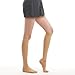 Fytto 1020 Opaque Compression Socks for Professionals 15-20 mmHg - Graduated Medical Support for Flight, Travel, DVT and Edema - Medium, Classic Nude