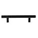 Probrico (5 Pack 3-3/4 Inch Hole Centers Cabinet Handles Black Kitchen Cabinet Pulls, Euro T Bar Drawer Handles Dresser Cabinet Pulls Hardware, 6 Inch Total Length