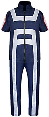 Namcha Academy Izuku Midoriya Gymnastics Cosplay Training Suit Uniform High School Gym Sportswear Costume Outfit