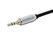 Monoprice Audio Cable - 10 Feet - Black | 3.5mm Stereo Male to RCA Stereo Male Gold Plated Cable for Mobile