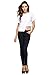 Vialumi Womens Juniors Solid Colored Five Pocket Stretch Skinny Jeans Sizes 0-13