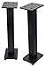 Pair 28″ Bookshelf Speaker Stands for ELAC Debut 2.0 B6.2 Bookshelf Speakersthumb 1