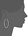 GUESS Basic Large Wire Hoop Earrings