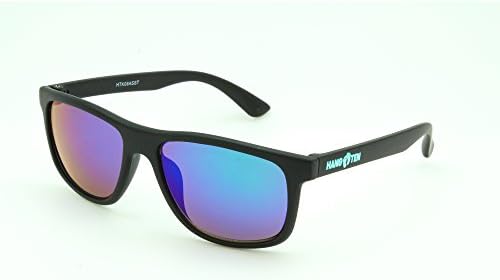 Hang Ten Kids Uv400 Sunglasses, Black With Purple Mirrored Lenses