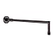 HANEBATH Brass 15 Inch Extension Shower Arm with Flange , Oil Rubbed Bronze or Brushed Nickel or Chrome
