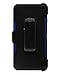 WallSkiN Turtle Series Cases for iPhone 6 / iPhone 6S (Only) Full Body Protection with Kickstand & Holster - Midnight (Navy Blue/Blue)