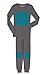 Jack & Becky Boys, Cotton Pajama Set Smoked PJs With Teal Color 
